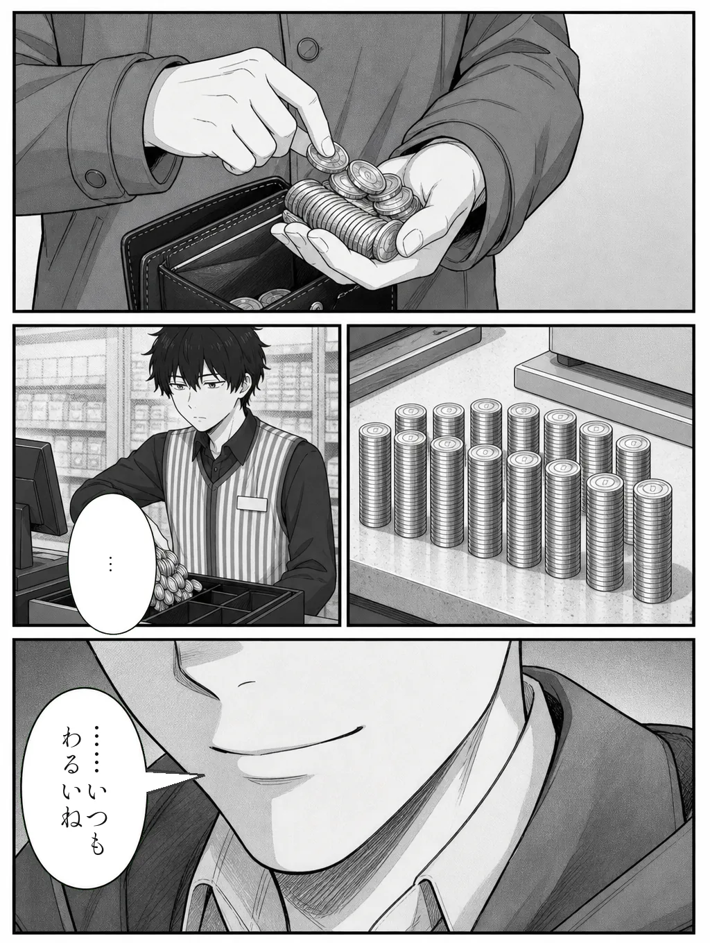 水曜の客 3ページ目